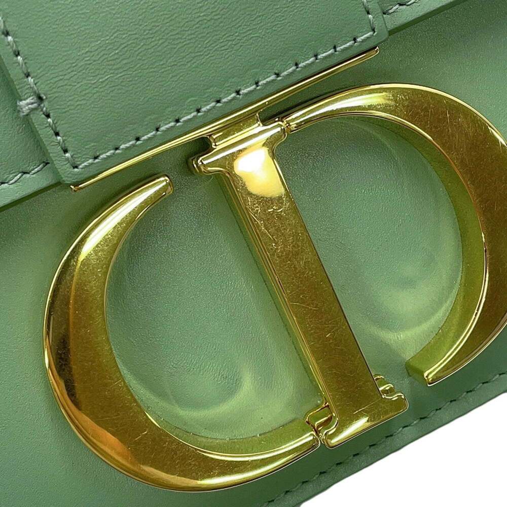 CHRISTIAN DIOR Green Leather Shoulder Bag - Picture 12 of 16
